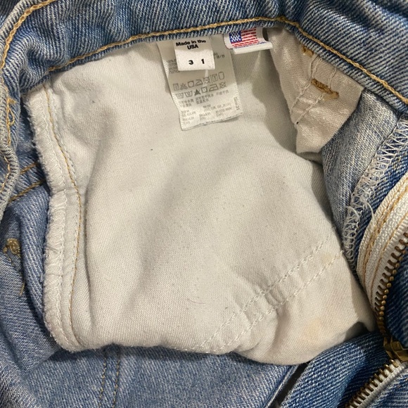 SOLD❌ American Apparel Jean shorts size 31 - Picture 4 of 4